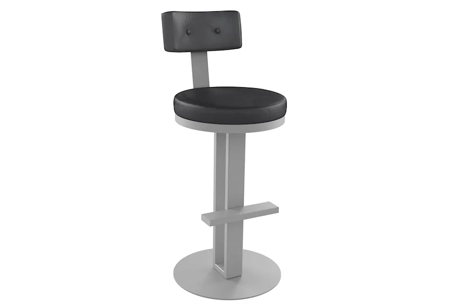 New York 30" Bar Height Empire Stool by Amisco at Esprit Decor Home Furnishings